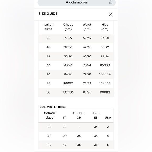 Colmar iridescent down warm jacket with fixed hood natural 🪶 feather pudding 42 - Picture 15 of 16